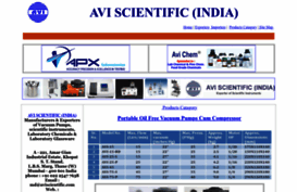 indianscientificproducts.com