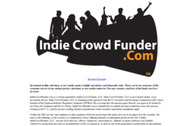 indiecrowdfunder.com