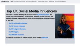 influential-blogs.co.uk