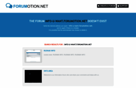 info-u-want.forumotion.net