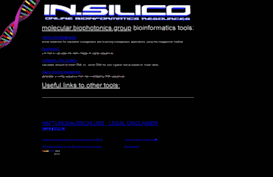 insilico.uni-duesseldorf.de