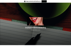 instasmilereviewshq.wordpress.com