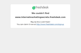 internetmarketingsecrets.freshdesk.com