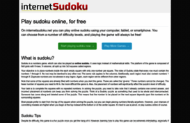 internetsudoku.net