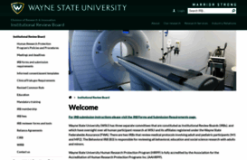 irb.wayne.edu