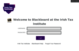 irishtaxinstitute.blackboard.com
