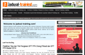 jadwal-training.com
