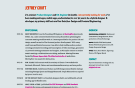 jeffcroft.com