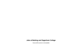 jobs.barkingdagenhamcollege.ac.uk