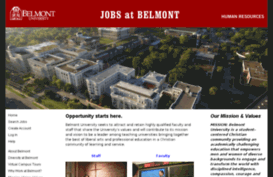 jobs.belmont.edu