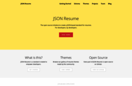 jsonresume.org
