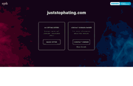 juststophating.com