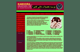 kaboora.edu.af