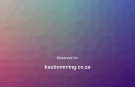 kaubomining.co.za