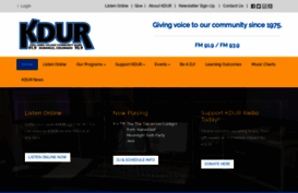 kdur.org