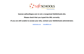 keenan.safecolleges.com