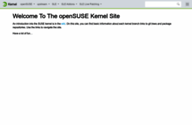 kernel.opensuse.org