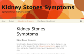 kidneystonessymptoms.org