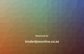 kindertjiesonline.co.za
