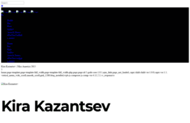 kirakazantsev.com