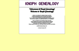 knophgenealogy.com