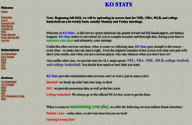 kostats.com