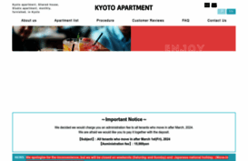kyoto-apartment.com