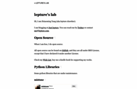 lab.lepture.com