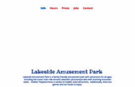 lakesideamusementpark.com