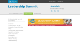 leadershipsummit.setda.org