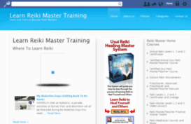 learnreikimastertraining.com