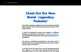 legendaryleadgen.com