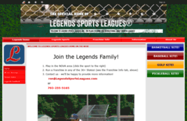 legendssportsleagues.com