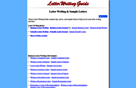 letterwritingguide.com