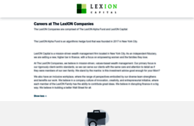 lexion-capital.workable.com