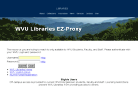 libproxy.wvu.edu