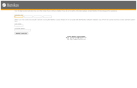 licensing.matrikon.com