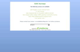limesurvey.deltacollege.edu