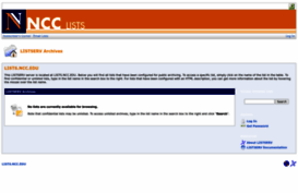 lists.ncc.edu