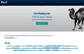 lists.perl.org