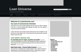 loanuniverse.com