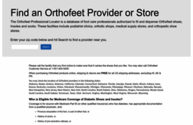 locator.orthofeet.com