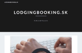 lodgingbooking.sk