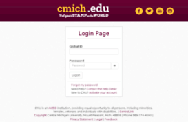 login.cmich.edu