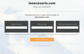 lonecesario.com