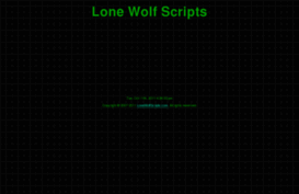 lonewolfscripts.com