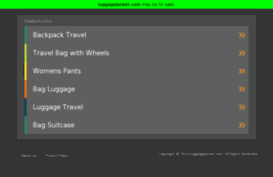 luggagejacket.com