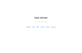 lukelutman.com