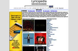 lyricspedia.com