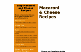 macaronicheeserecipes.com